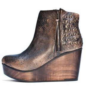 Bed Stu Ghent Wedge Platform Bootie